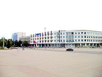 Kokshetau city square view