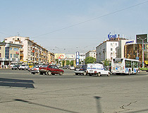 Oskemen city, Kazakhstan street