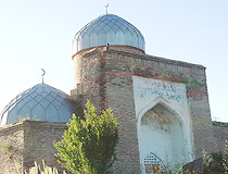Sayram city mausoleum view