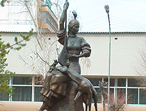 Taldy-Kurgan city monument