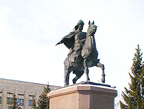 Uralsk city, Kazakhstan monument