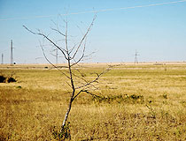 Zhambyl oblast, Kazakhstan landscape