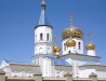 Baikonur city church view